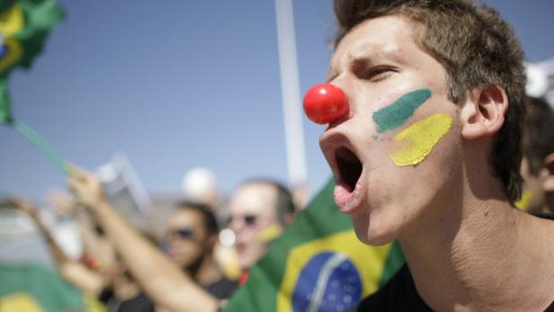 Brasilianer marschieren gegen Korruption