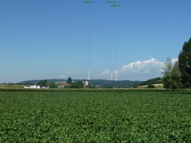NÖ: 229 Meter hohe Windräder sorgen für Spannungen