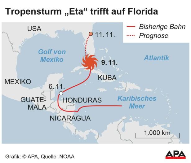 Hunderte Tote und Vermisste: Sturm Eta hinterlässt Spur der Verwüstung