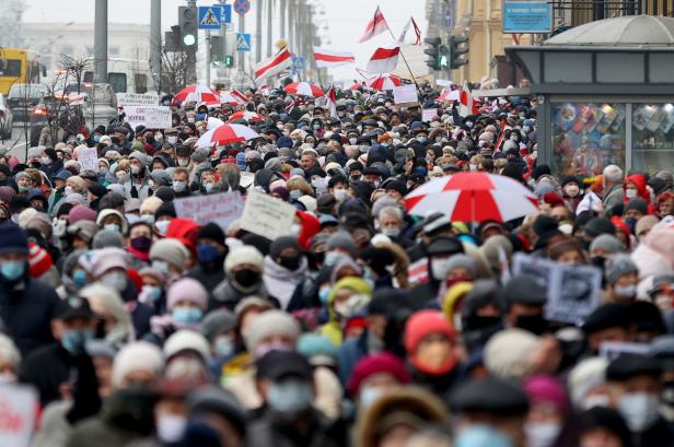 100 Tage Proteste in Weißrussland: Menschen trotzen der Gewalt