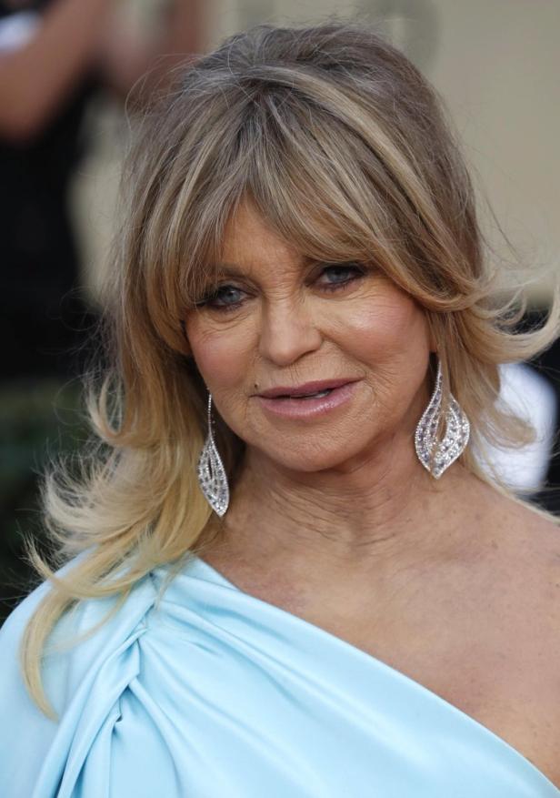 Sie nimmt's mit allen auf: US-Schauspielerin Goldie Hawn ist 75