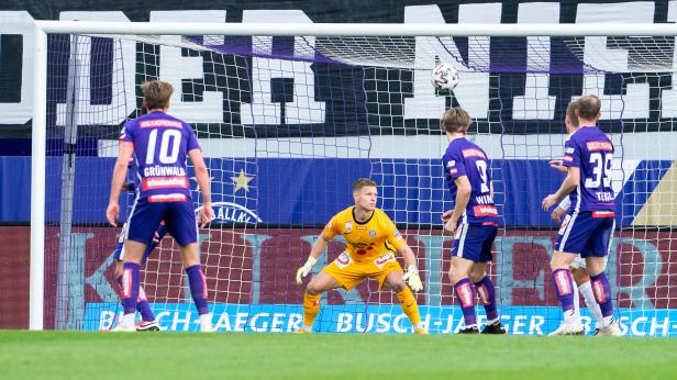 1:1 gegen St. Pölten: Die Austria tritt auf der Stelle