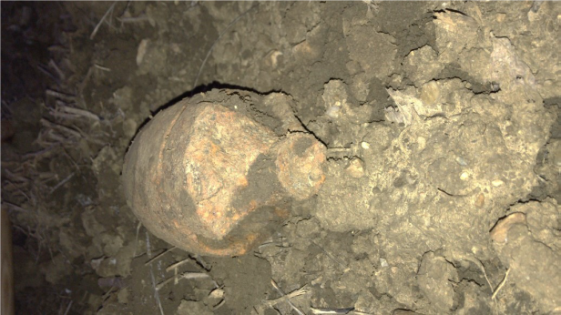 Explosive Entdeckung: Granate in Steinbrunn