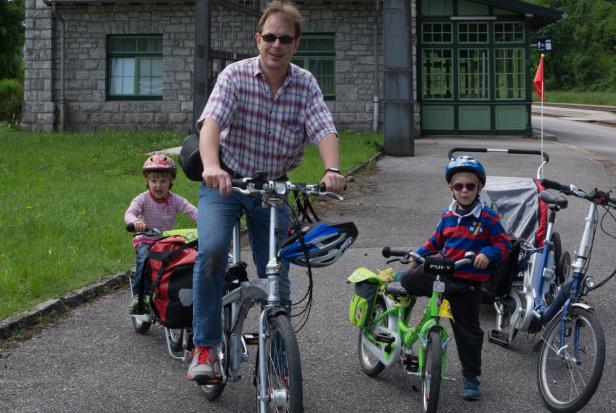 Radwandern mit der ganzen Familie