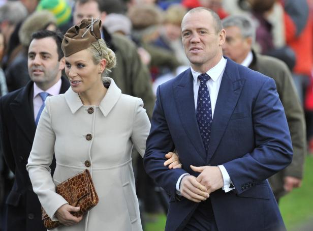 Zara Tindall und Mike Tindall bei einer öffentlichen Veranstaltung.