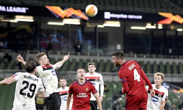 Europa League: Rapid siegt in Dublin und bucht Finale gegen Molde