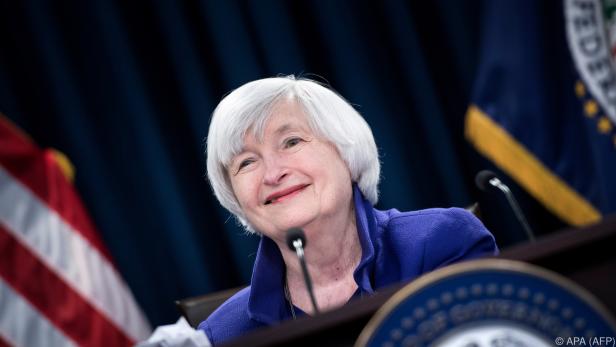 Yellen stand von 2014 bis 2018 an der Spitze der Federal Reserve