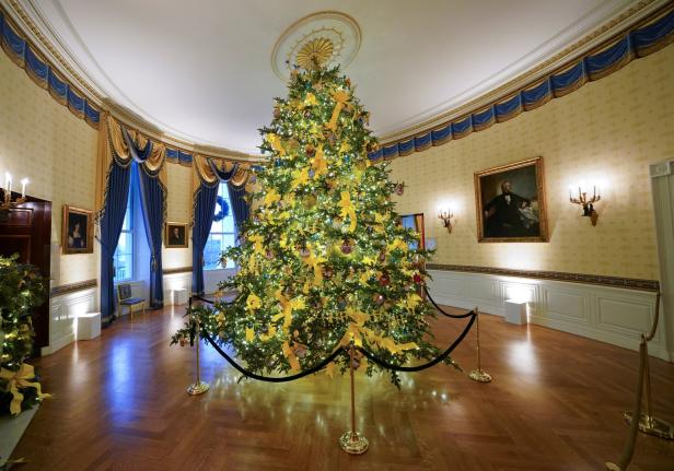 Last Christmas für die Trumps im Weißen Haus: Melania enthüllt Weihnachtsdeko