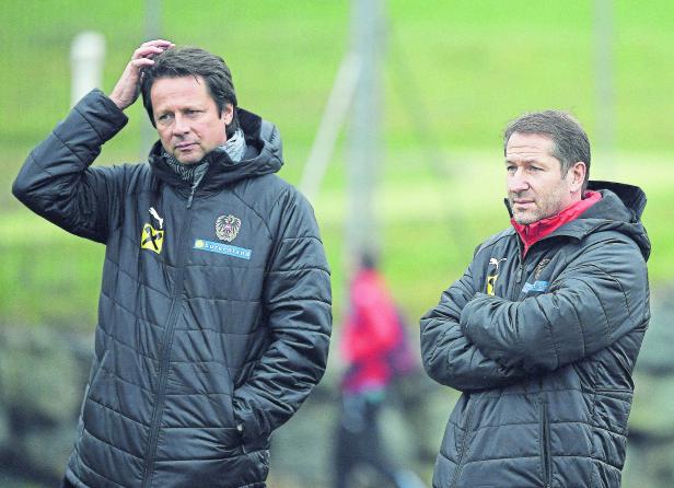 TRAINING DES ÖFB-NATIONALTEAMS: FODA/SCHÖTTEL