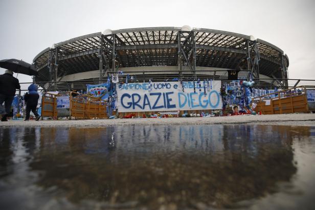 Nach Maradonas Tod: Neapels Stadion nach Diego benannt