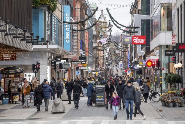 Zu Weihnachten droht in Schweden der Kollaps
