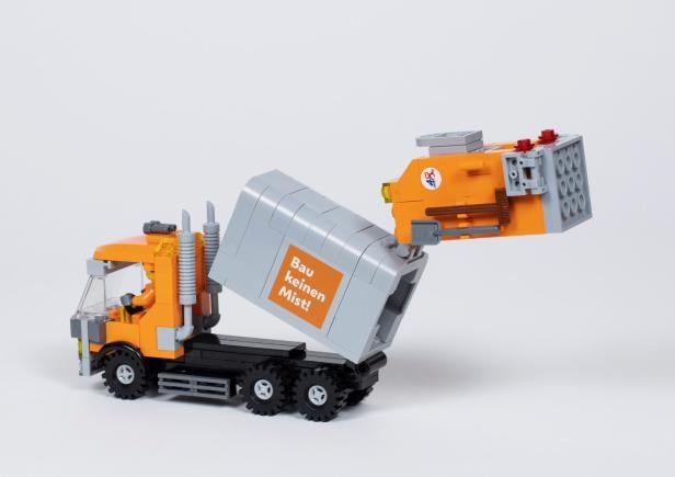 Die Wiener Müllabfuhr gibt's jetzt als Lego-Set