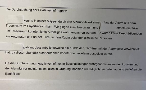 Schließfach-Coup: Täter entkamen trotz Alarmauslösung