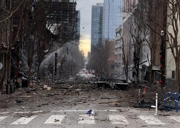 USA: "Vorsätzlicher Bombenvorfall" in Nashville