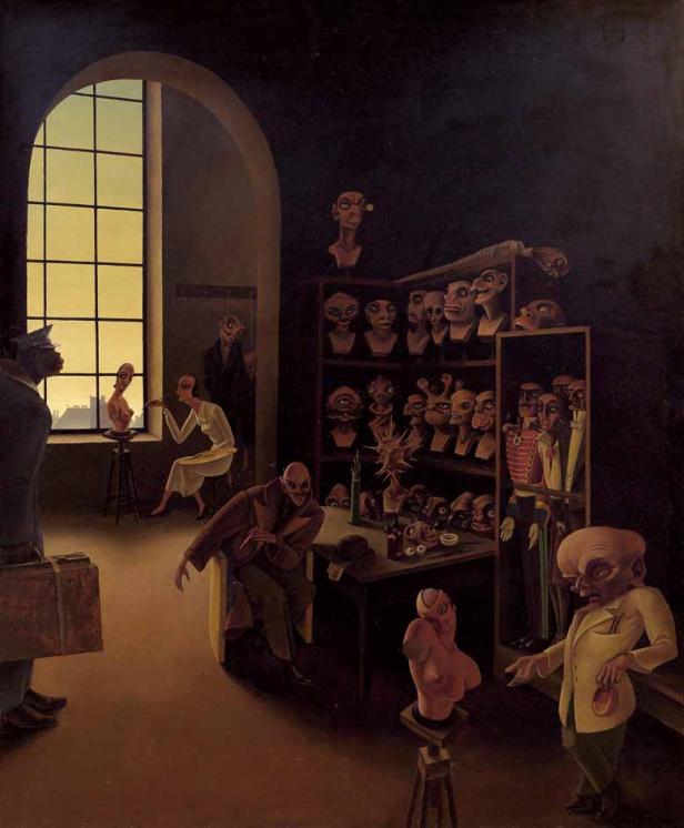 Franz Sedlacek: Bizarre Gestalten, groteske Motive