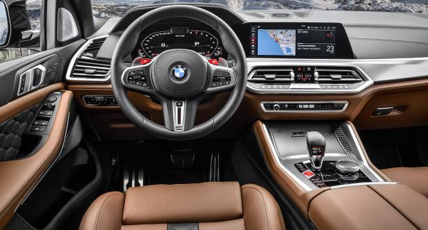 BMW X5M Competition: Drei rote Knöpfe für ein Halleluja