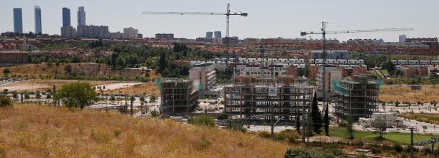 Baustelle nördlich von Madrid Europäische Baubranche erholt sich von Finanzkrise
