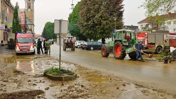 Hochwassereinsätze in OÖ, Steiermark und NÖ