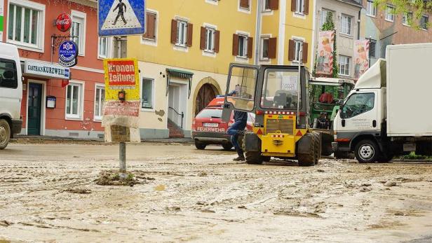 Hochwassereinsätze in OÖ, Steiermark und NÖ