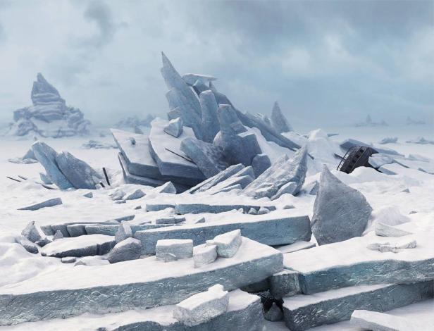 Kunst im Schnee: Gletscherbauten und Skulpturen als Mahnmale für die Umwelt
