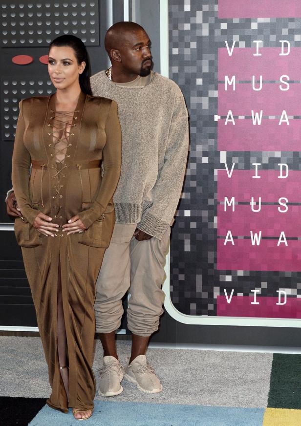 Kim Kardashian und Kanye West bei den MTV Video Music Awards.
