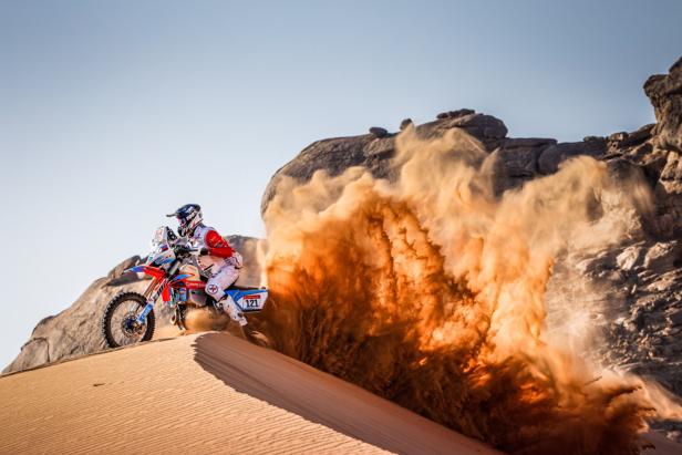 Wettfahrt durch die Wüste: Die schönsten Bilder der Rallye Dakar