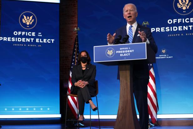 US-PRESIDENT-ELECT-BIDEN-DELIVERS-REMARKS-ON-COVID-19-PANDEMIC-A
