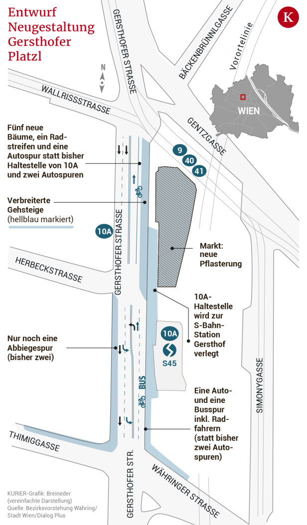 Grünes Licht für neues Gersthofer Platzl: Jetzt wird doch umgebaut