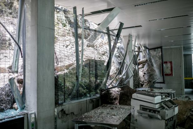 Salzburg: 60 Tonnen Felsen krachten gegen Haus der Stadtgeschichte
