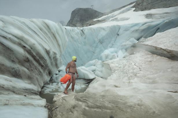 Cool, cooler, Köberl: Unser Weltrekordmann über den Trend Eisbaden