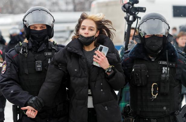 "Russland ohne Putin": Eskalation bei Massenprotesten