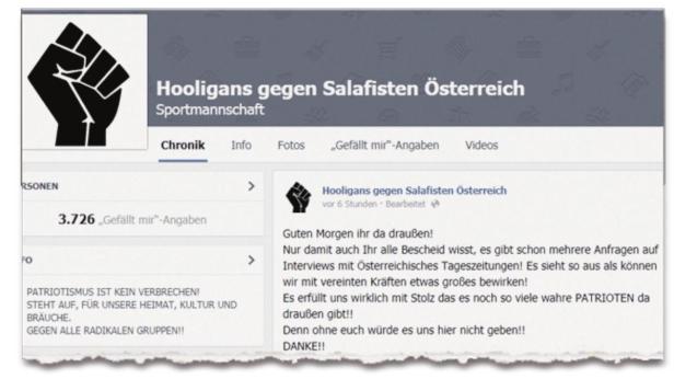 Hooligans formieren sich im Netz gegen Salafisten