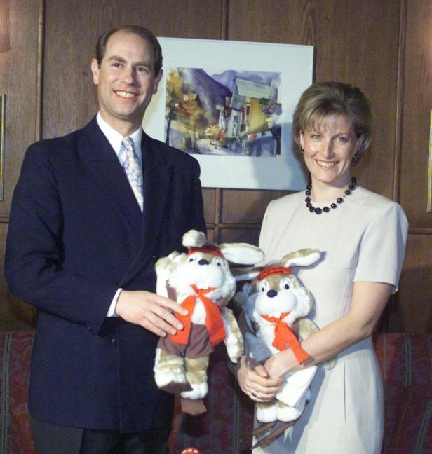 Prinz Edward mit Frau Sophie Rhys-Jones