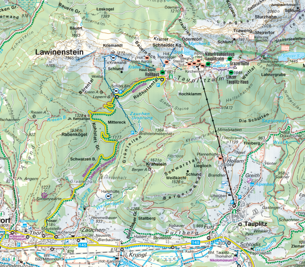 Schneeschuhwandern in der Steiermark