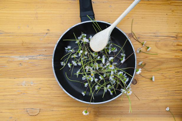 Kochen mit Blüten in der City Farm Augarten