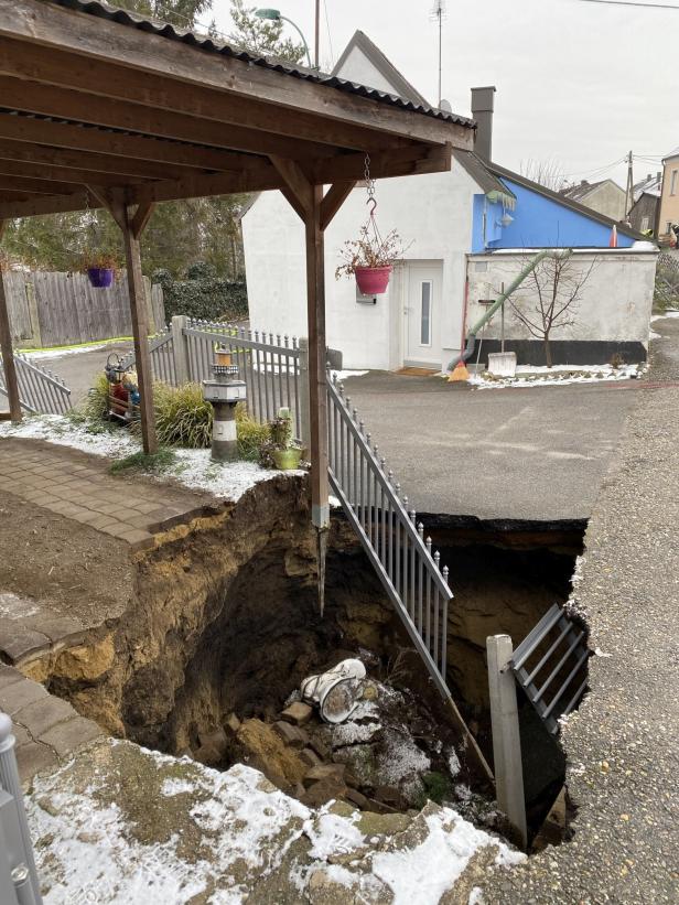 Keller nach Wasserrohrbruch in Weinviertler Gemeinde eingestürzt