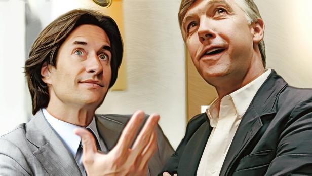 Grasser, Meischberger, Euro-Münzen, Kurier Montage…