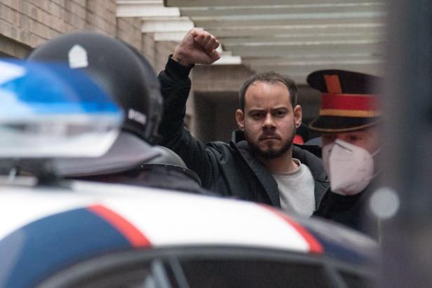 Catalonian local police arrest rapper Pablo Hasel