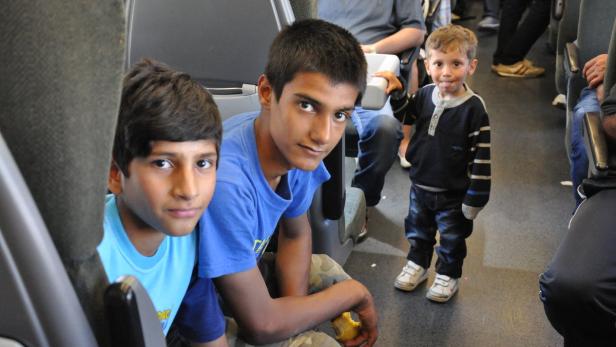 Spontane Hilfe für Flüchtlinge am Westbahnhof