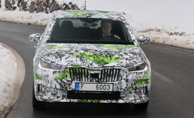 Erste Ausfahrt mit dem neuen Skoda Fabia