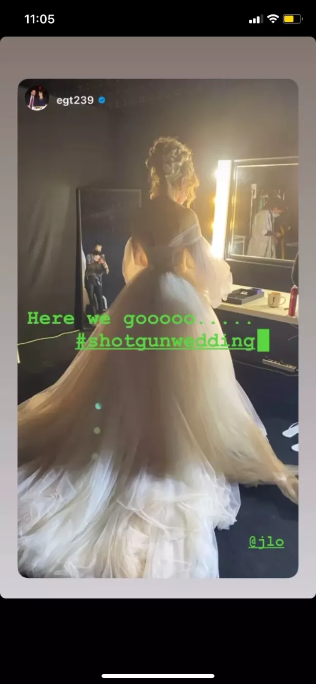 Jennifer Lopez im Hochzeitskleid: Hat sie etwa schon geheiratet?