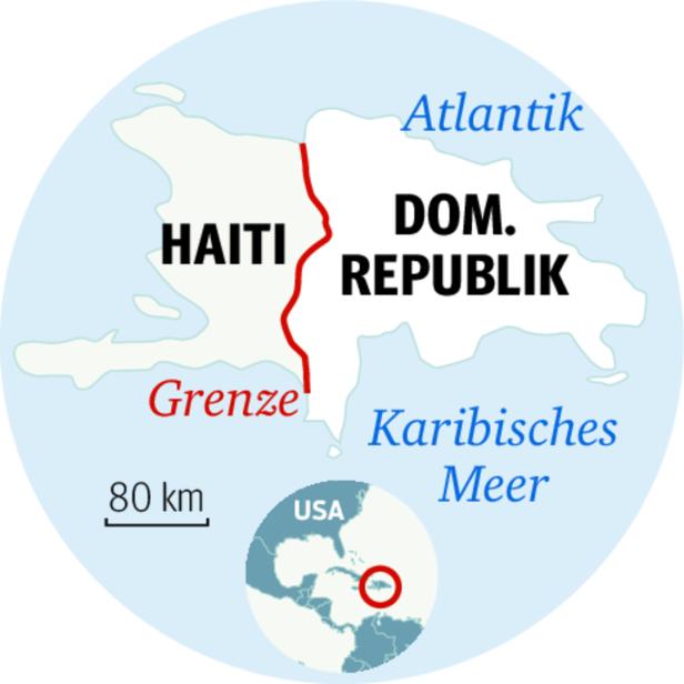 Auf den Spuren von Donald Trump: DomRep baut Zaun zu Haiti