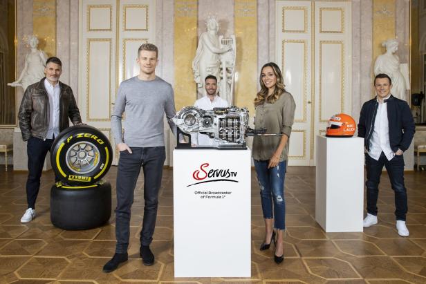 Formel 1-Premiere von ServusTV mit Nico Hülkenberg und Christian Klien