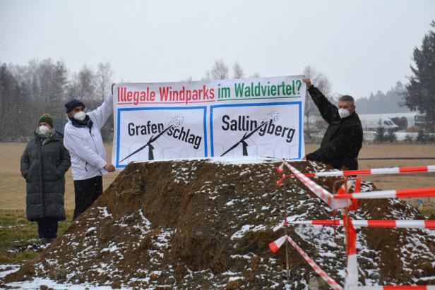 Windpark-Gegner orten rechtswidrige Bauarbeiten