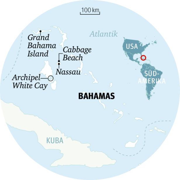 Filmreife Plätze auf den Bahamas