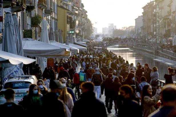 Italien sperrt wieder zu - dritter Lockdown wegen Coronavirus