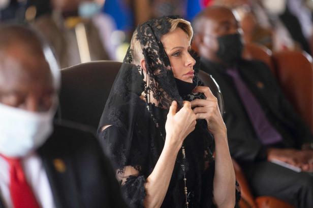 Fürstin Charlène reist aus traurigem Anlass in ihre Heimat Südafrika