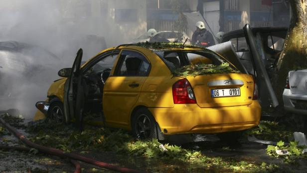 Ankara: Bilder vom Ort der Detonation