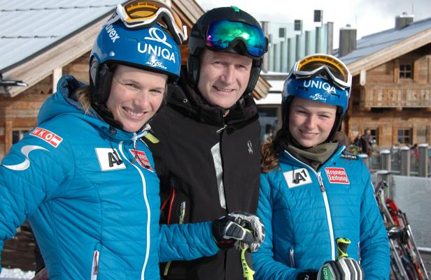 Auf ein Skiwasser mit den Schild-Schwestern