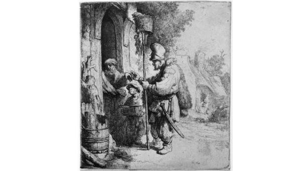 Original Rembrandt-Radierungen in Salzburg